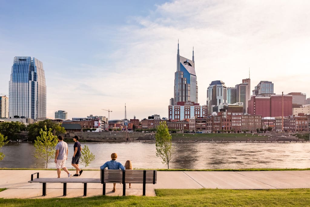 Nashville Commercial Skyline Architectural Photo