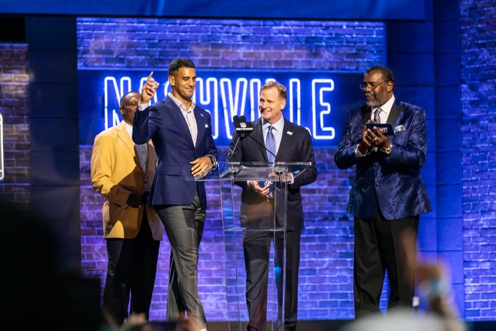 NFL Draft 2019 Nashville Marcus Mariota
