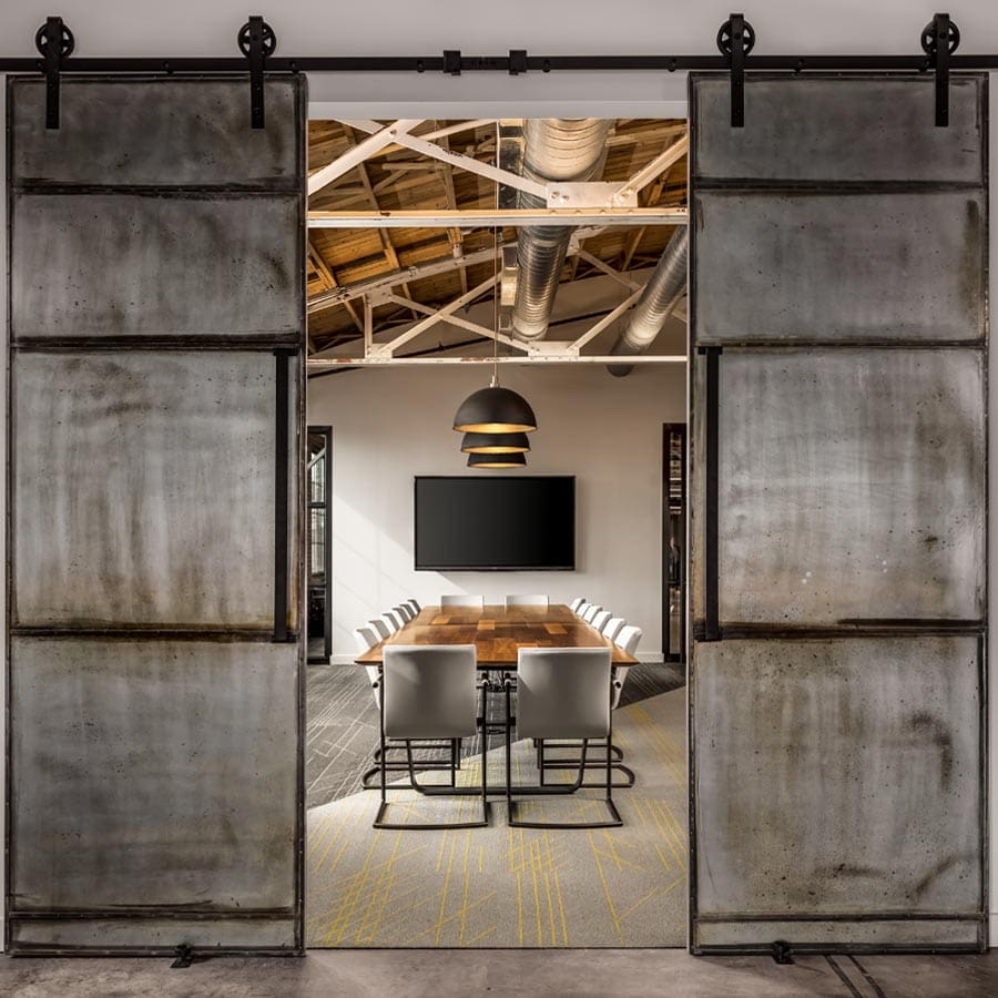 Tuck Hinton Architects Conference area interior design, Nashville, Tennessee