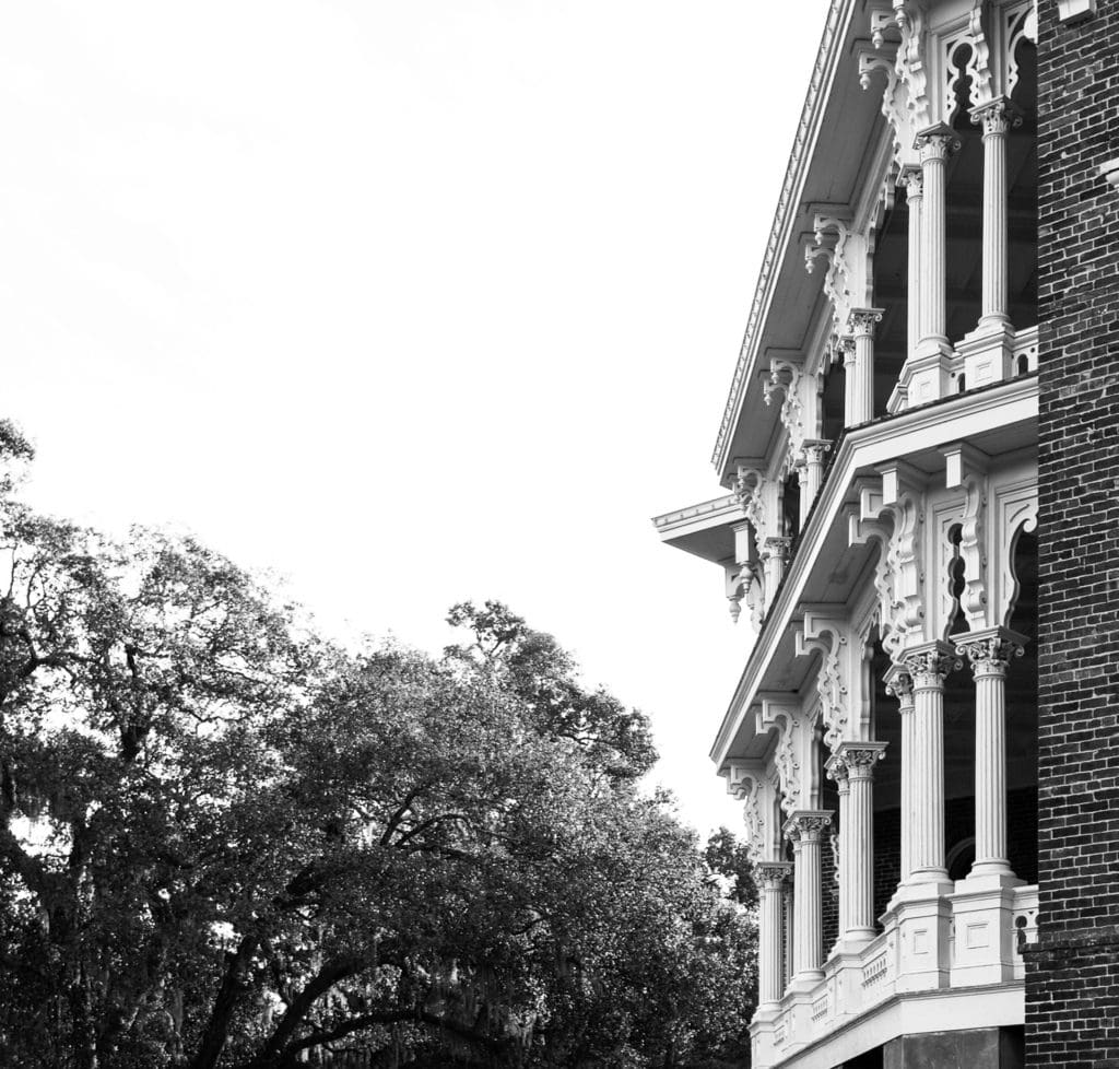 Longwood Mansion, Natchez, Mississippi - Haunted and Historical Architecture - Exterior Detail
