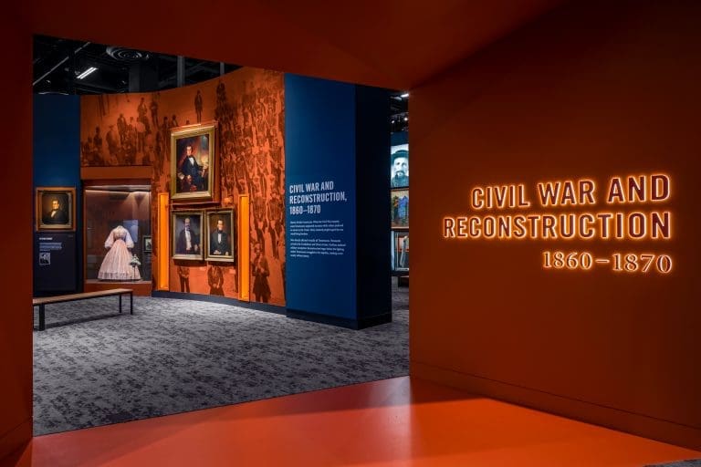 Tennessee State Museum in Nashville, Tennessee - Interior Display Commercial and Architecture Photographer - Civil War and Reconstruction