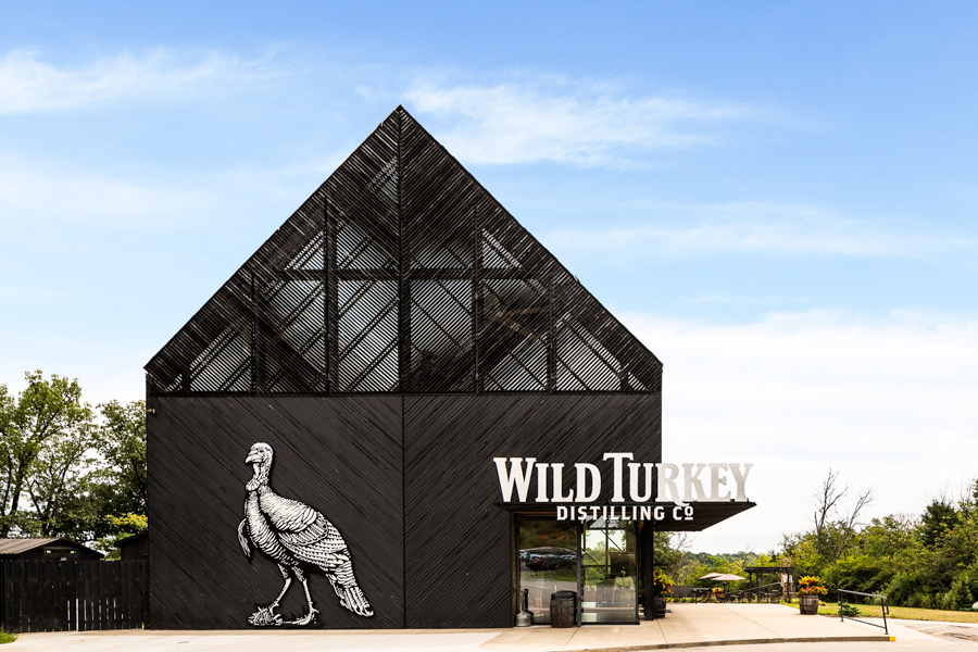 Wild Turkey Visitor Center - Lawrenceburg, Kentucky - Distillery Architecture Exterior