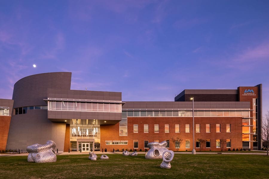 UAH Student Center Exterior Architecture - Huntsville, Alabama
