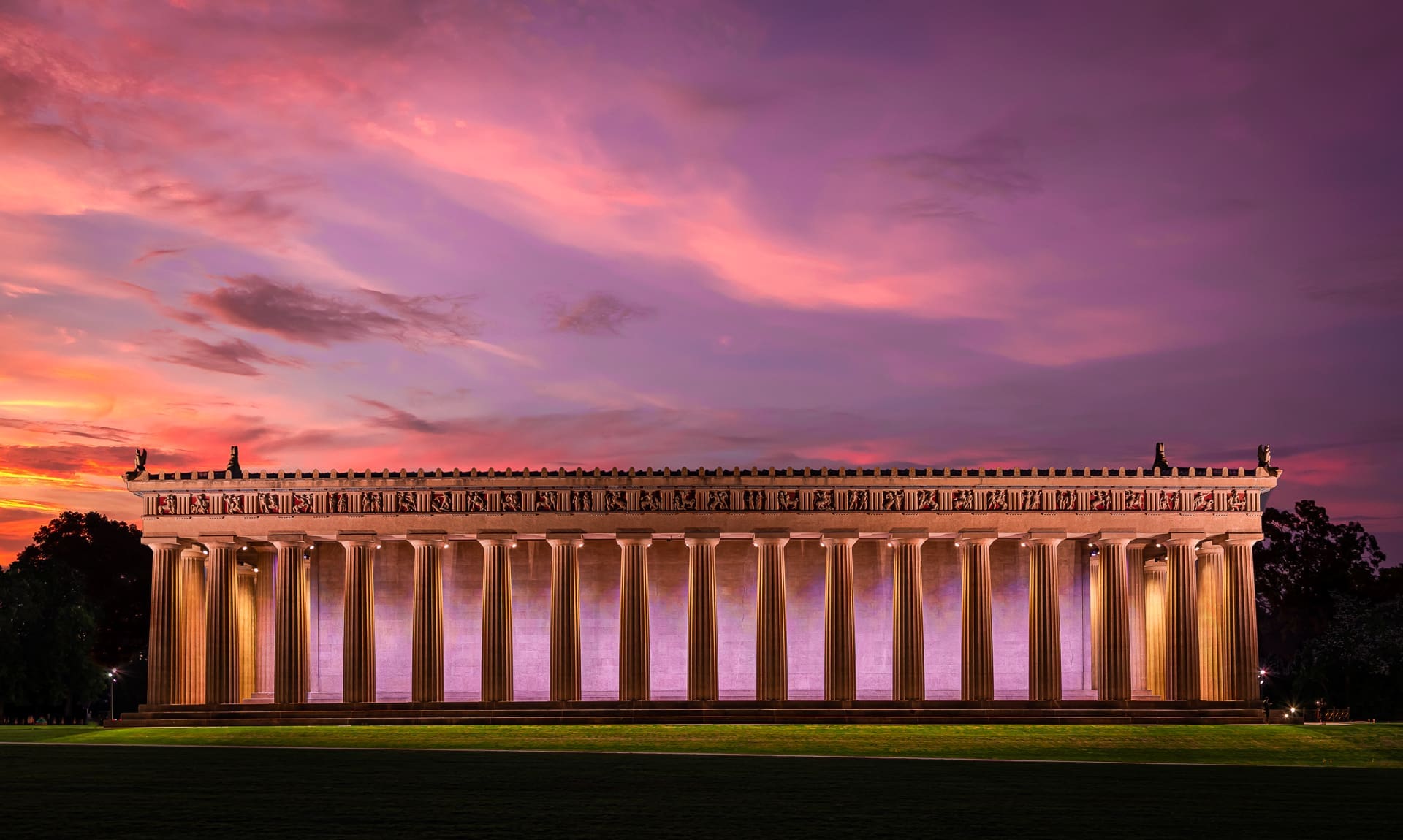 The Parthenon - Civic Architectural and Landscape Photography - Nashville, Tennessee