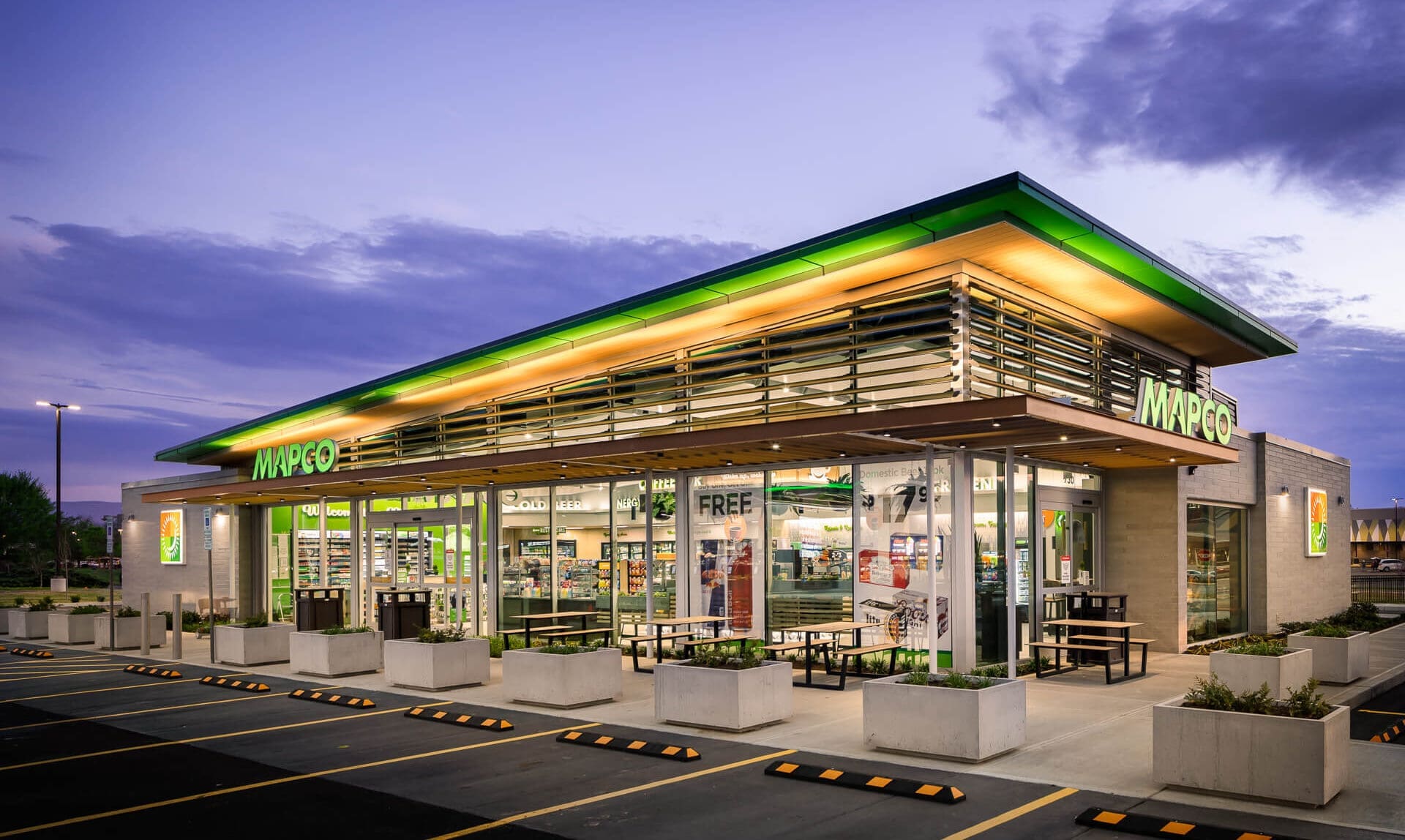 MAPCO Gas Stations - Commercial Photography - Nashville, TN