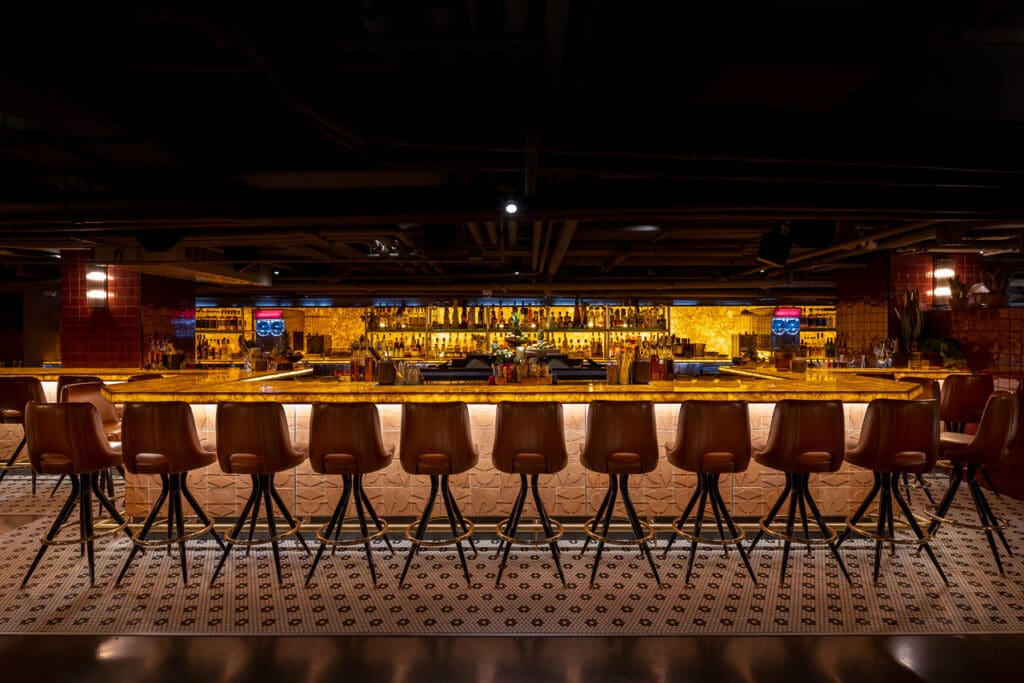 Pushing Daisies Margarita Bar in Downtown Nashville - Architectural Photographer - Bar