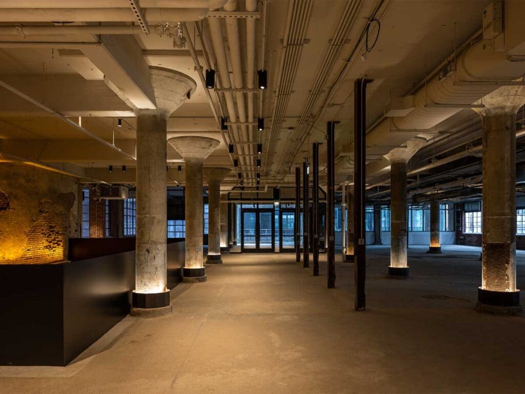 The Neuhoff District in Nashville Tennessee. Interior Architectural Shell