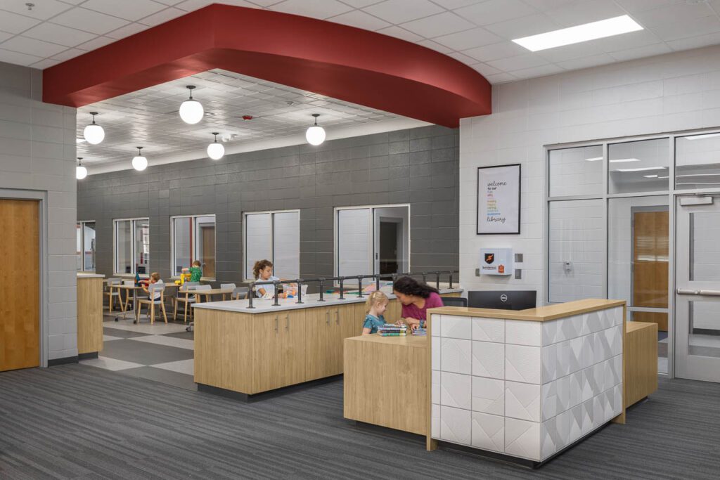 Elkmont Elementary School, Design by Chapman Sisson Architects in huntsville, Alabama - architectural photography 8